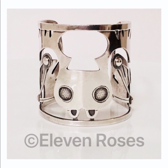 Graziella Laffi Jewelry - Graziella Laffi Wide Cutout Sterling Cuff Bracelet